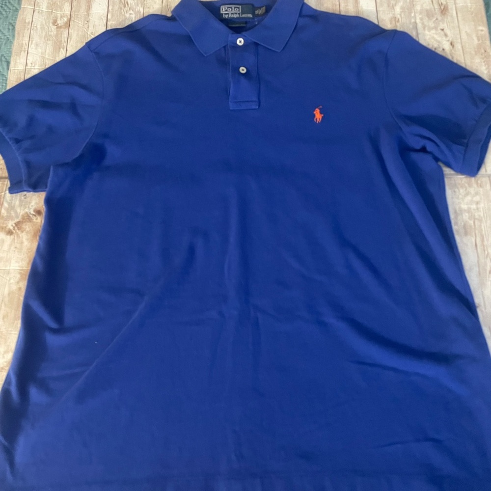 Men’s XL Blue Polo by Ralph Lauren!